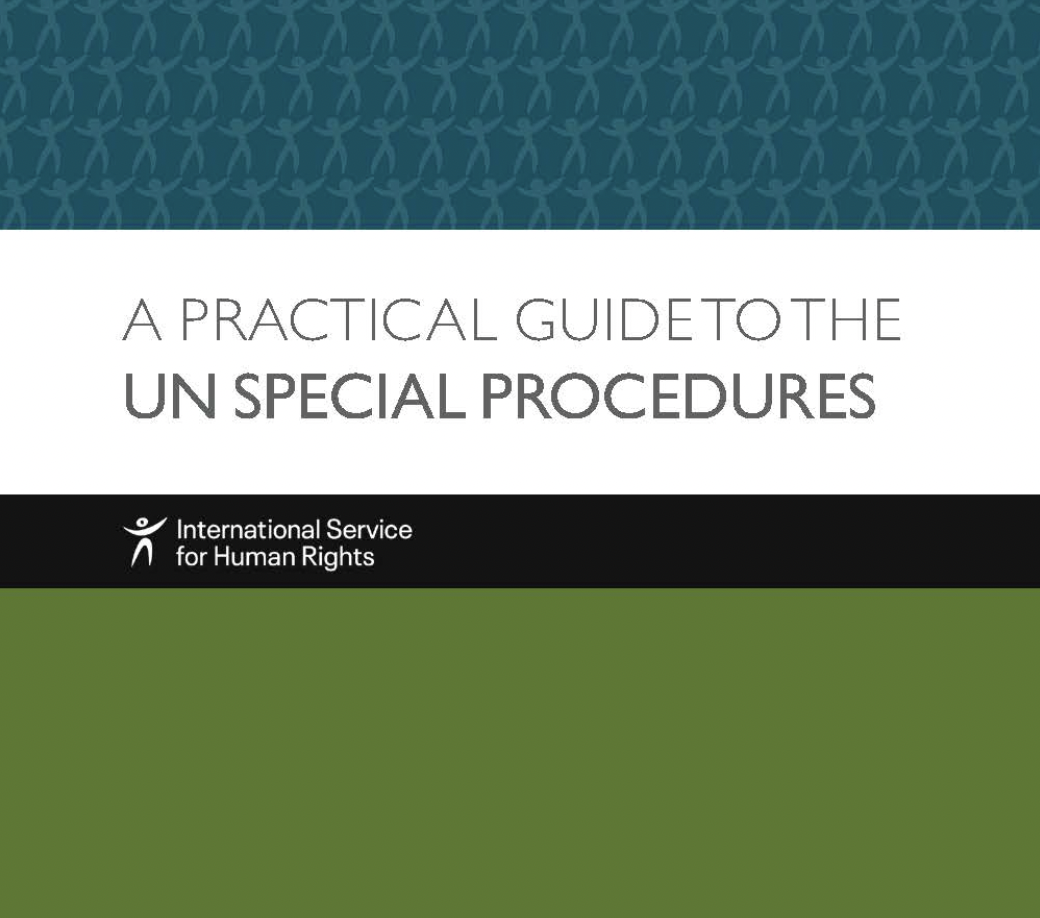 Practical Guide to the UN Special Procedures