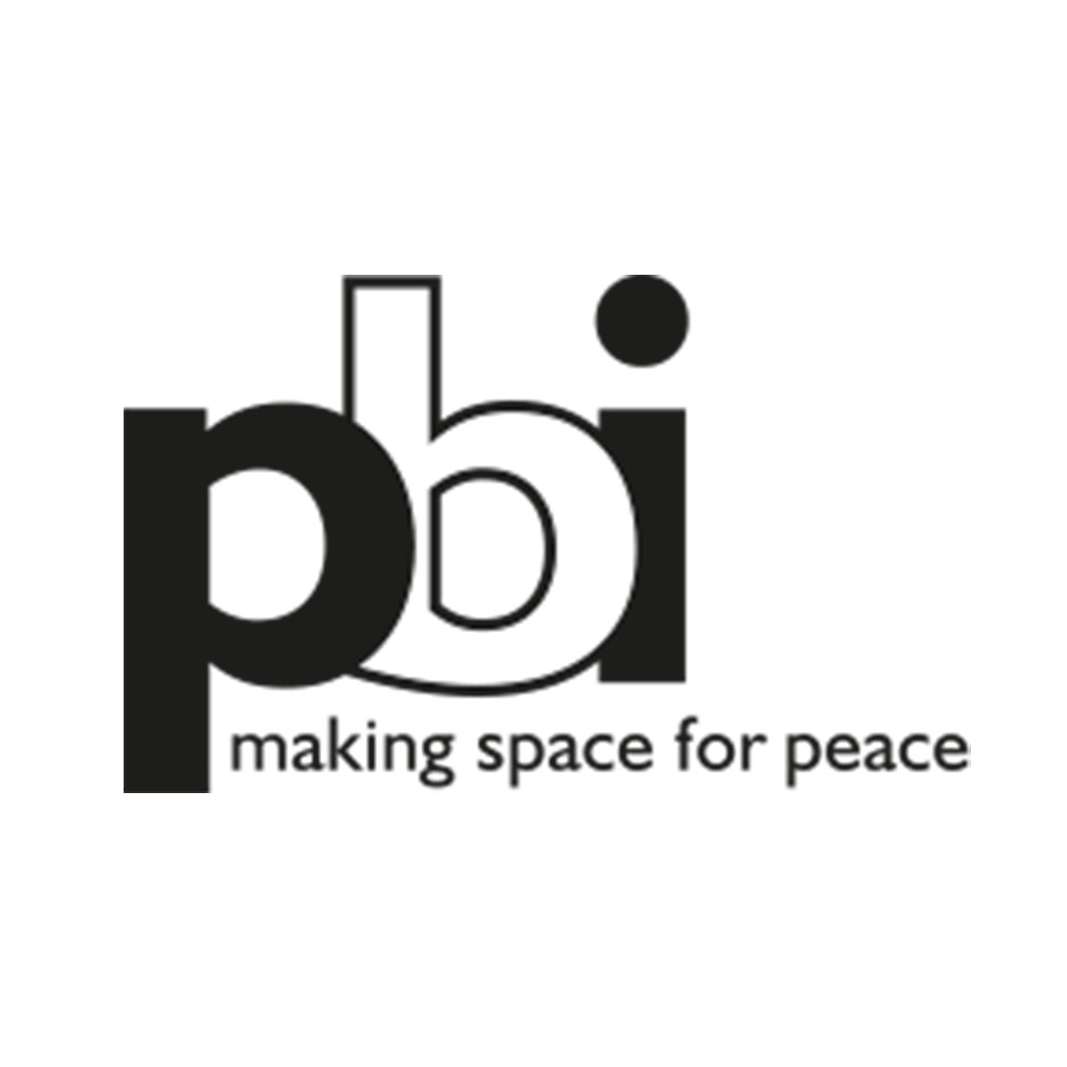 Logo Peace Brigades International - making space for peace