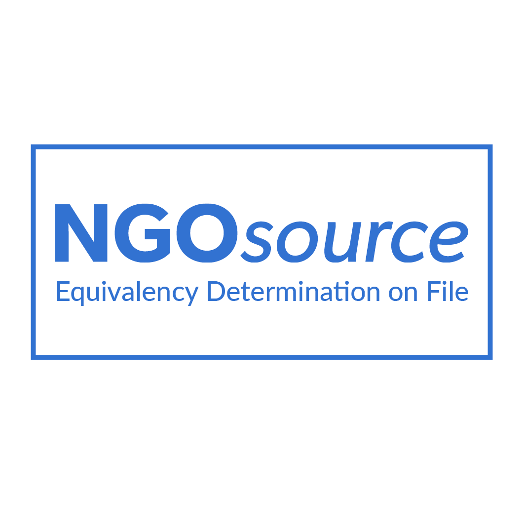 NGOsource Certificate logo